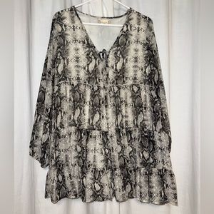 Snake Skin Dress